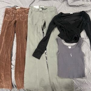 Garage bundle all for one price with Brand new garage flare jeans